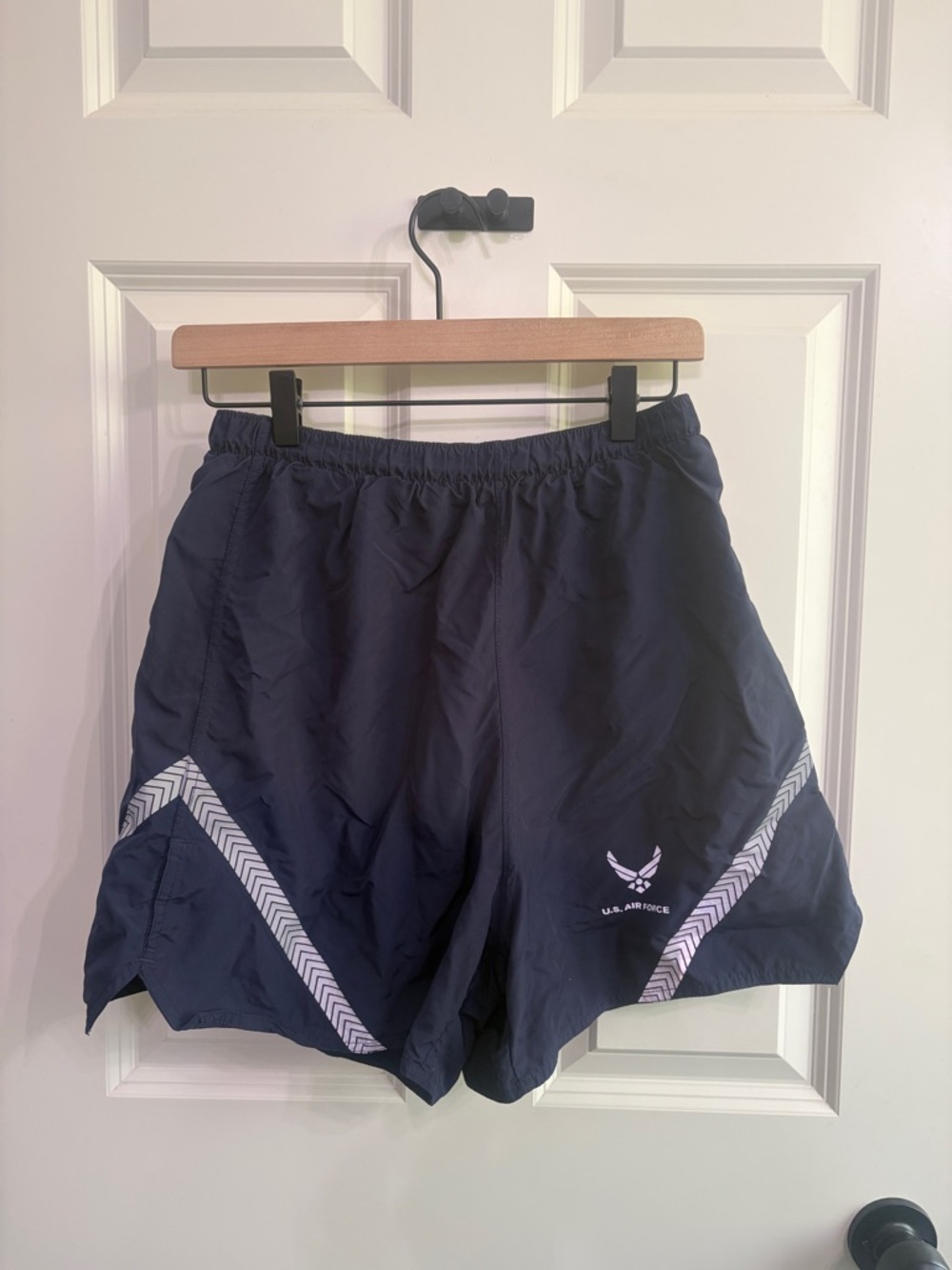 U.S. Air Force Men's Navy Athletic Shorts size L. Vintage 2000. Great condition.